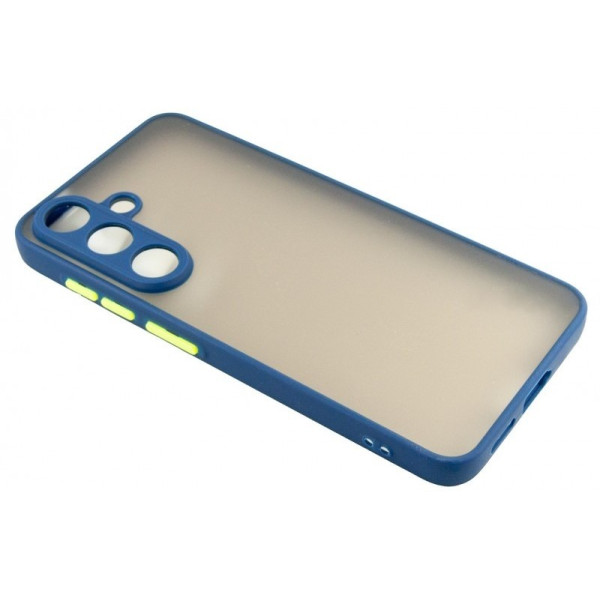 Фото - Чохол для смартфону DENGOS Matt for Samsung Galaxy S25 SM-S931 Blue (DG-TPU-MATT-162)