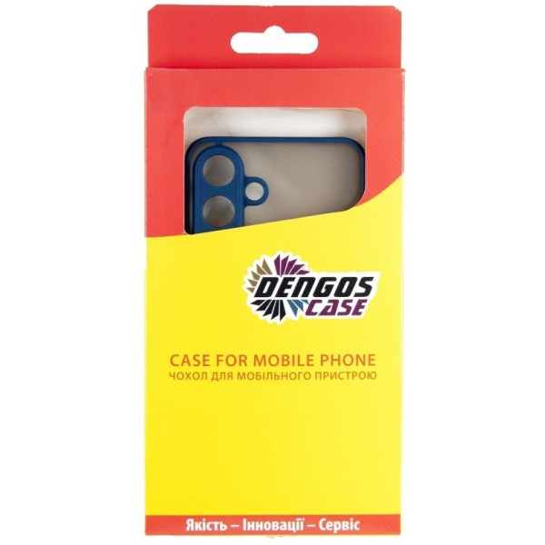 Фото - Чохол для смартфону DENGOS Matt for Samsung Galaxy S25 SM-S931 Blue (DG-TPU-MATT-162)