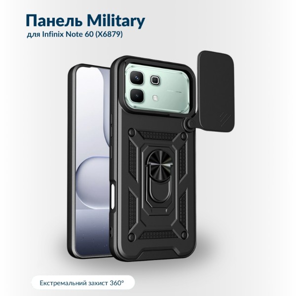 Фото - Чохол для смартфону BeCover for Infinix Note 60 (X6879) Black (716277)