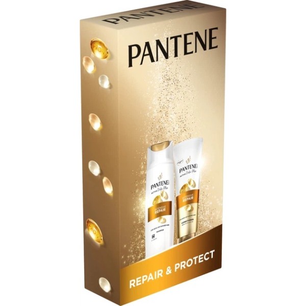 Фото - Набір для догляду за волоссям Pantene Pro-V Інтенсивне відновлення: Бальзам-ополіскувач 160 мл + Шампунь 250 мл