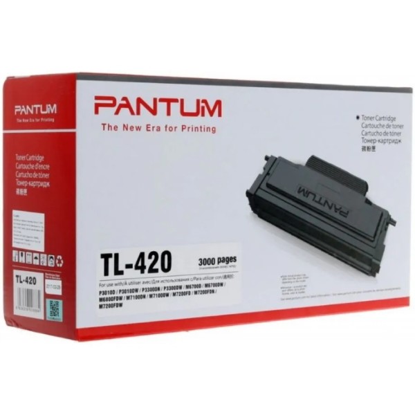 Фото - Картридж для лазерних принтерів/БФП Pantum for M6700/6800/7100/7200, P3010/3300 (TL-420HP)