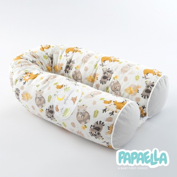 Фото - Бортик-подушки PAPAELLA 2 шт. захисні 60х15 см, 120х15 см бавовна (8-34533*005)