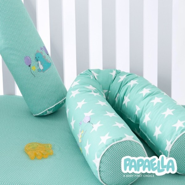 Фото - Бортик-подушки PAPAELLA 60х15 см, 120х15 см 2 шт. (8-34533*003)