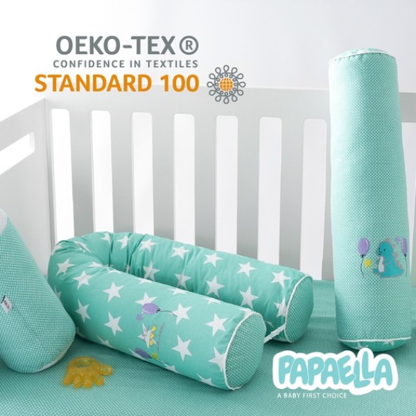 Фото - Бортик-подушки PAPAELLA 60х15 см, 120х15 см 2 шт. (8-34533*003)