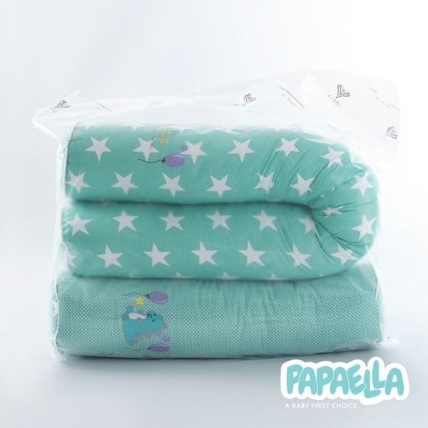 Фото - Бортик-подушки PAPAELLA 60х15 см, 120х15 см 2 шт. (8-34533*003)