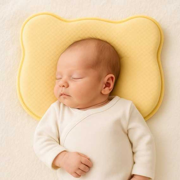 Фото - Подушка дитяча ортопедична PAPAELLA BabyComfort 27x22x3 см з ефектом пам'яті (8-35862*002)