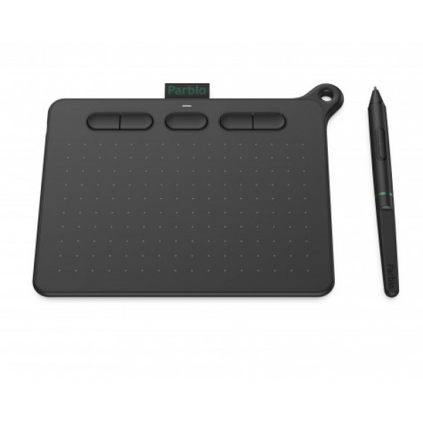 Фото - Графічний планшет Parblo Ninos S Black