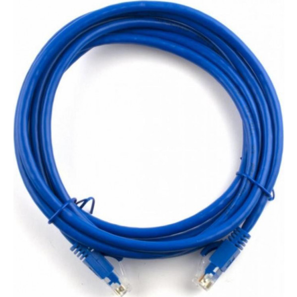 Фото - Кабель патч-корд Ritar Cat.5e UTP CCA 2 m Blue (PCR-CCA/2Be/00214)