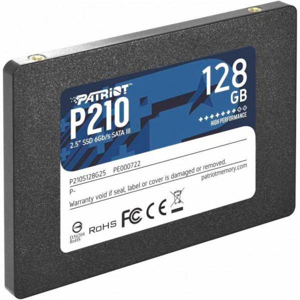 Фото - SSD-накопичувач внутрішній Patriot 2.5'' 128GB P210 SATA 3.0 (P210S128G25)