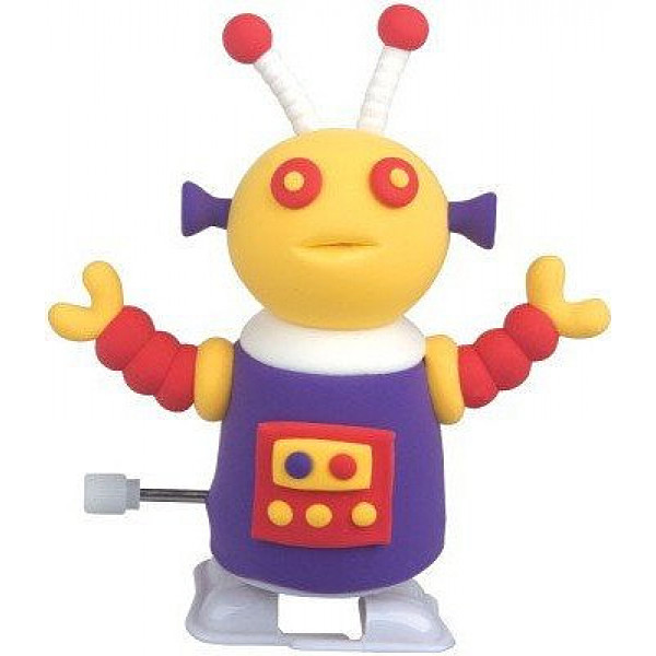 Фото - Маса для ліплення Paulinda Super Dough Robot з заводним механізмом Фіолетовий (PL-081178-4)