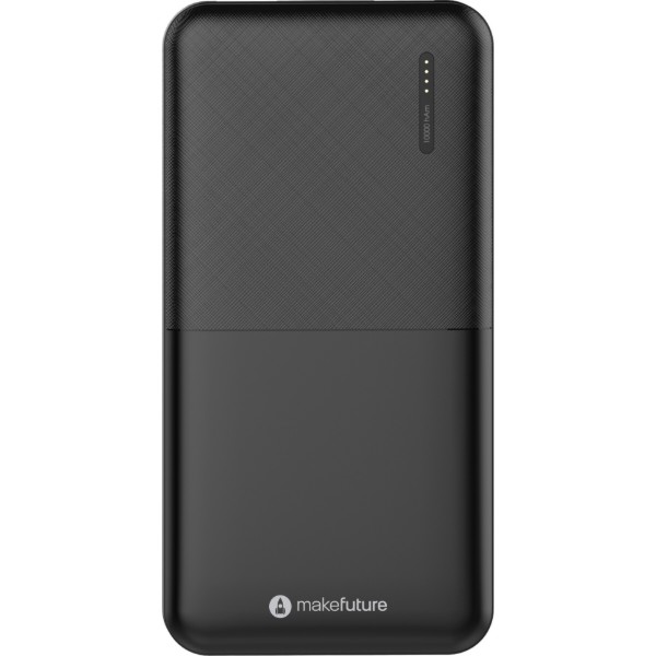 Фото - Батарея мобільна MakeFuture Power Bank 10000 mAh 20W PD + QC Black (MPB-103BK)