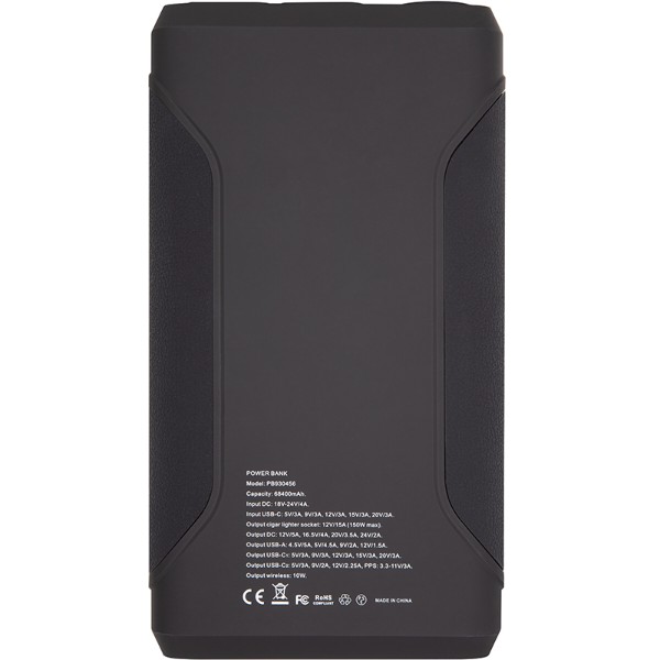 Фото - Батарея мобільна PowerPlant 72000mAh PD 60W DC 12-24V 2xUSB-C USB-A QC3.0 (PB930456)