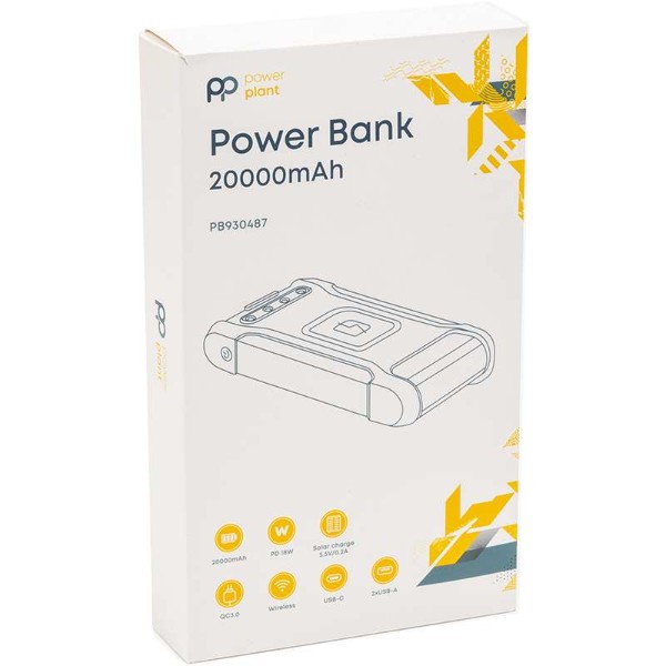 Фото - Батарея мобильная PowerPlant 20000mAh PD 18W USB-C 2xUSB-A QC3.0 (PB930487)