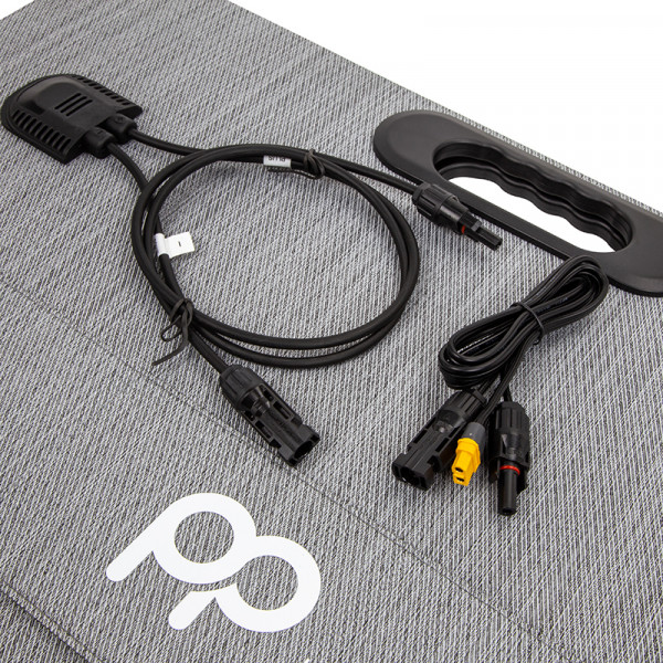 Фото - Портативна сонячна панель PowerPlant 160W MC4 (PB930616)