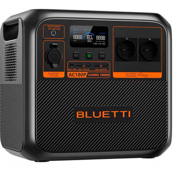 Фото - Зарядна станція універсальна Bluetti AC180P 1440Wh 400000mAh 1800W