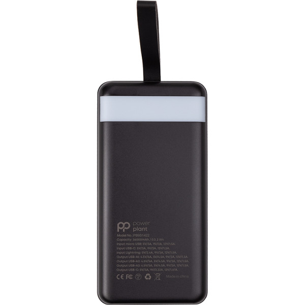 Фото - Батарея мобільна PowerPlant 36000mAh Black (PB931422)