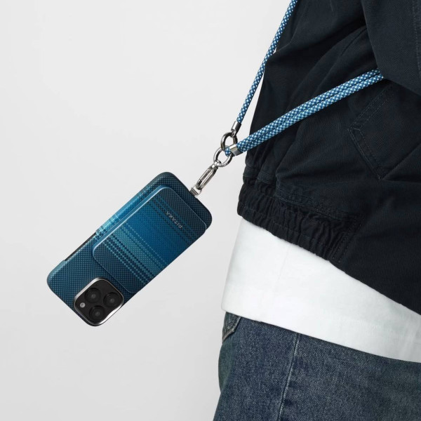 Фото - Батарея мобільна Pitaka Aramid Fiber Magnetic Qi2 5 000mAh Moonrise (PBQ2403)