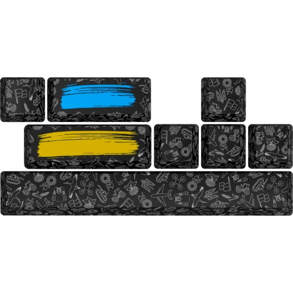 Фото - Дополнительные сменные клавиши для клавиатуры Hator Authentic Edition PBT keycaps Black (HTS-701) Фото - Дополнительные сменные клавиши для клавиатуры Hator Authentic Edition PBT keycaps Black (HTS-701)
