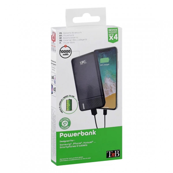 Фото - Батарея мобильная TnB PBU 10000 Powerbank 10000 mAh
