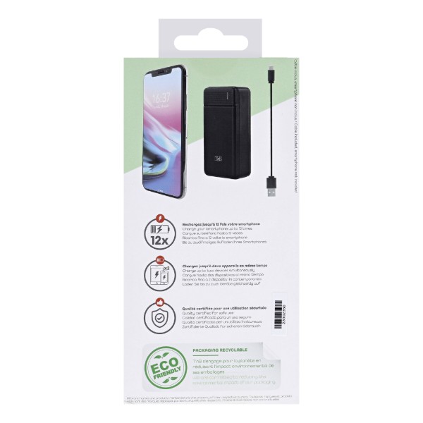 Фото - Батарея мобильная TnB PBU30000 30000mAh 20W