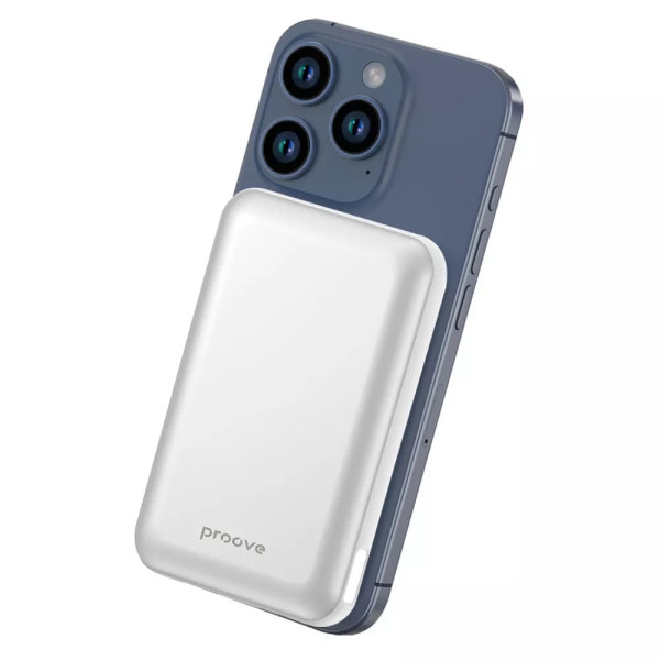Фото - Батарея мобільна Proove Vibe Energy Plus 22.5W 10000mAh Silver/White (PBVE15012206)