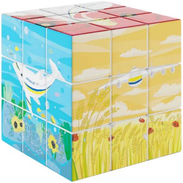 Фото - Кубик 3х3 Metal Time Украинская Мечта (PC-UD001)