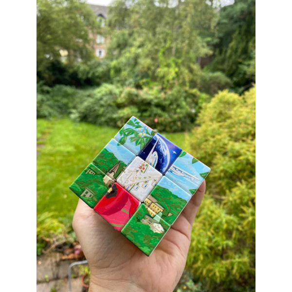 Фото - Кубик 3х3 Metal Time Украинская Мечта (PC-UD001)