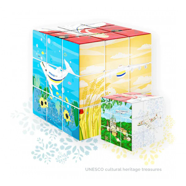 Фото - Кубик 3х3 Metal Time Украинская Мечта (PC-UD001)