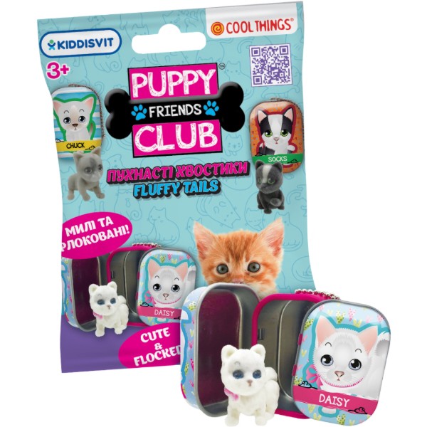 Фото - Ігрова фігурка-сюрприз Cool Things Puppy Club - ПУШИСТІ ХВОСТИКИ в асортименті (PC061) Фото - Ігрова фігурка-сюрприз Cool Things Puppy Club - ПУШИСТІ ХВОСТИКИ в асортименті (PC061)