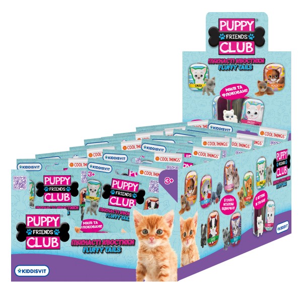 Фото - Ігрова фігурка-сюрприз Cool Things Puppy Club - ПУШИСТІ ХВОСТИКИ в асортименті (PC061)