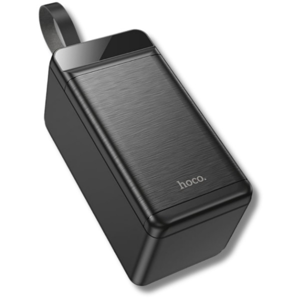 Фото - Батарея мобильная HOCO DB61 Jade 22.5W + LED 90000 mAh Black (715031)