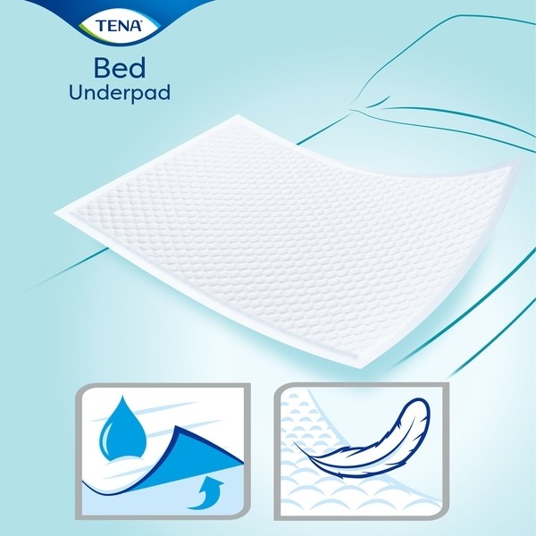 Фото - Одноразовая пеленка Tena Bed Plus 60х90см, 5 шт.
