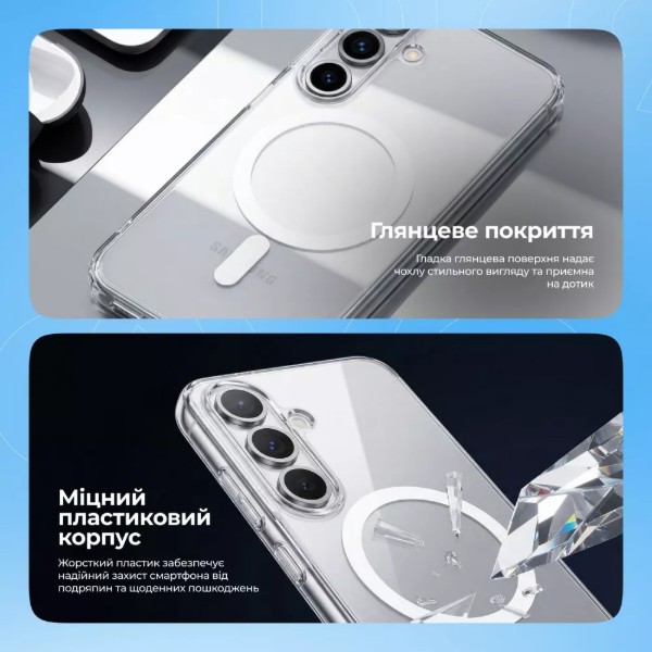 Фото - Чохол для смартфону Proove Clear Case with Magnetic Ring Xiaomi 17T clear (PCCLX0T01701)