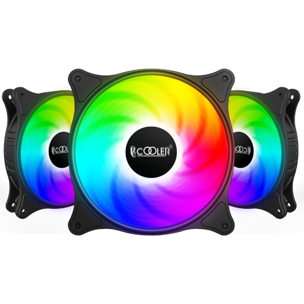 Фото - Корпусный вентилятор PCCooler FX 120 ARGB BK 3in1
