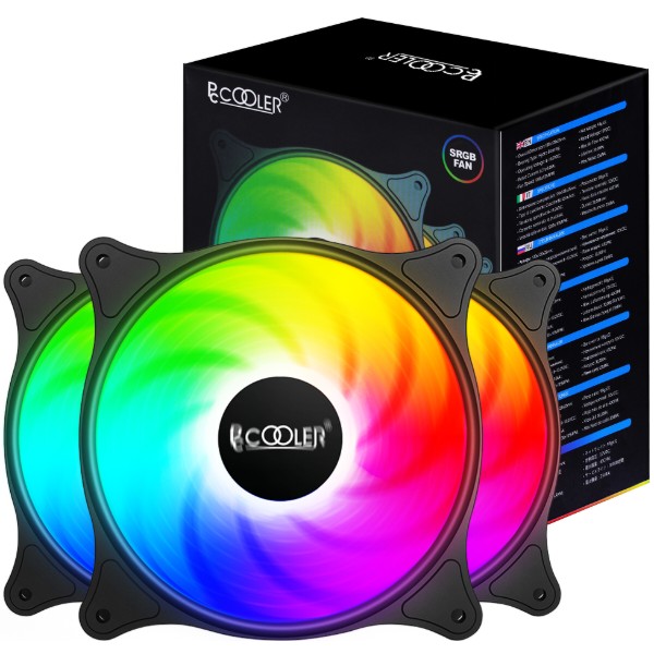 Фото - Корпусный вентилятор PCCooler FX 120 ARGB BK 3in1