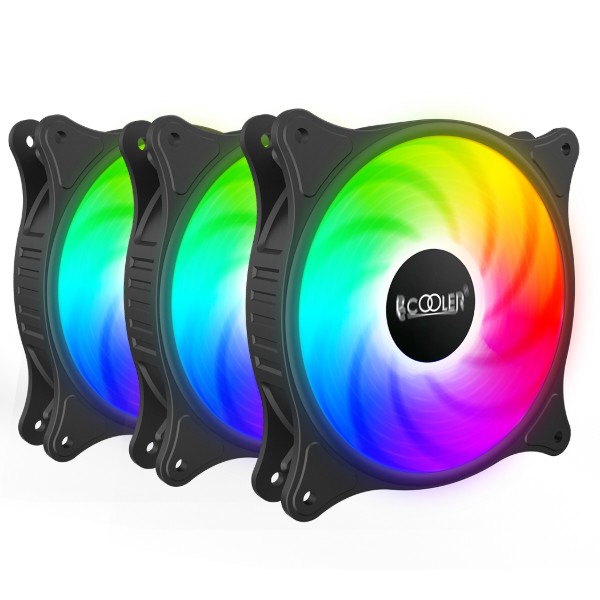 Фото - Корпусный вентилятор PCCooler FX 120 ARGB BK 3in1