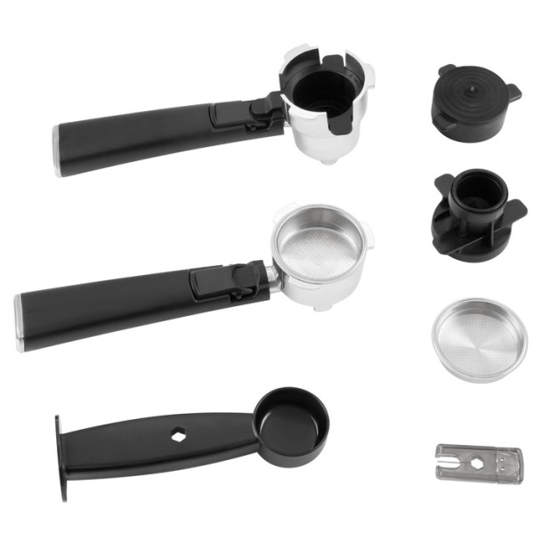 Фото - Кавоварка ріжкова Polaris PCM 1575 WIFI IQ Home Stainless steel