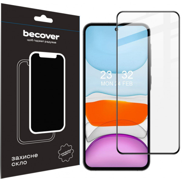 Фото - Защитное стекло для смартфона BeCover Samsung Galaxy A55 5G SM-A556 Black (710932)