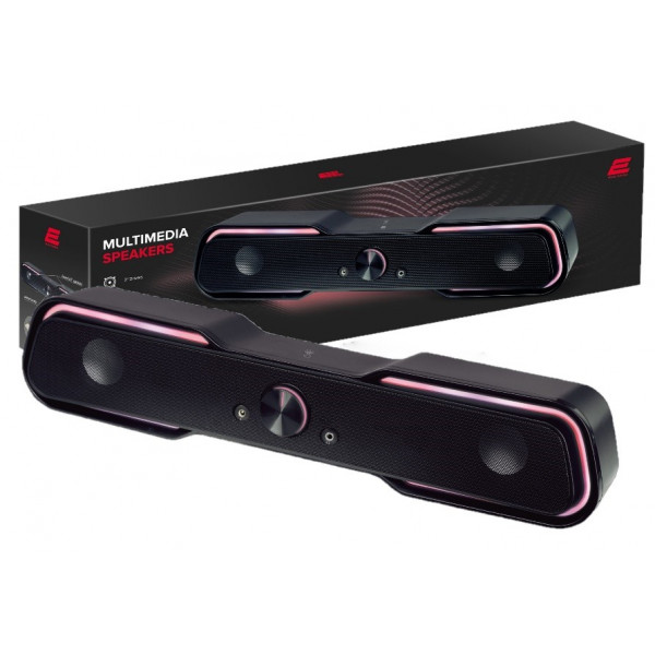 Фото - Комп'ютерна акустика компактна 2.0 2E PCS101 USB Black Фото - Комп'ютерна акустика компактна 2.0 2E PCS101 USB Black