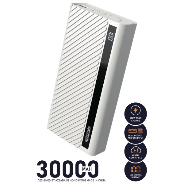 Фото - Батарея мобільна Proda 30000 mAh White (PD-P106-WH)