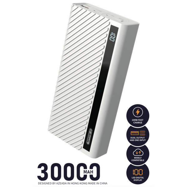 Фото - Батарея мобільна Proda 30000 mAh White (PD-P106-WH)