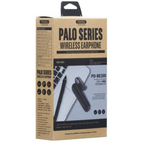 Фото - Bluetooth-гарнитура Proda Palo Black (PD-BE300)