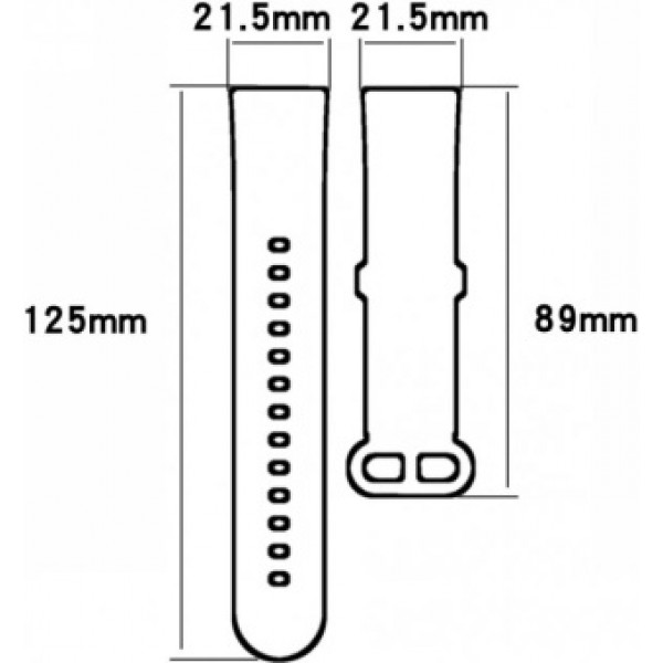 Фото - Ремешок для смарт-часов BeCover for Xiaomi Mi Watch Lite/Watch 2/Watch 2 Lite White (707647)