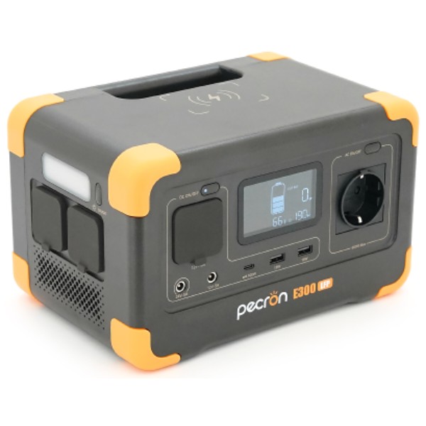 Фото - Зарядная станция универсальная Pecron E300LFP 288Wh LiFePO4 DC12/24V 1хAC 220 2xUSB-18W 1хUSB-C(100W)