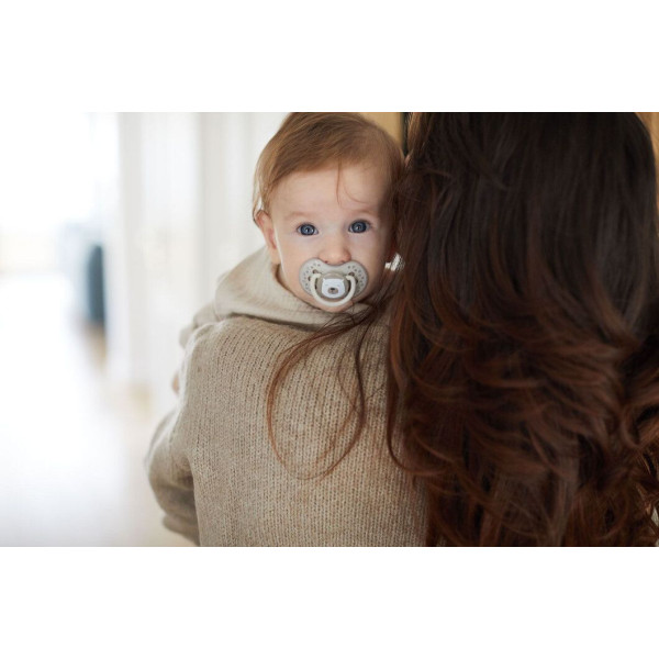 Фото - Динамічна пустушка Lovi 0-2 м-ців 2 шт. Buddy bear (22/862)