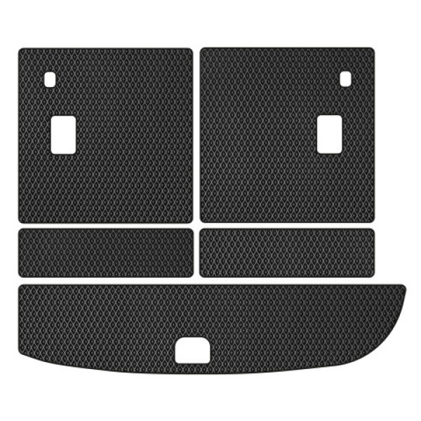 Фото - EVA килимок в багажник авто EVAtech для Santa FE (CM) Restyling (Floor Gas Pedal) 7 seats Hyundai 2010-2012 2 покоління SUV USA (HY13947BE5RBB)