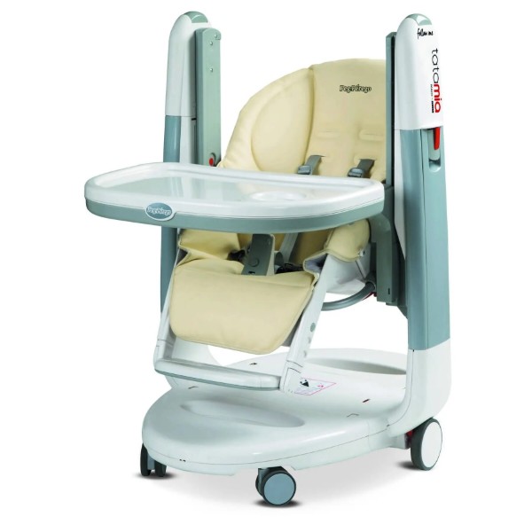 Фото - Стульчик-качалка для кормления Peg-Perego Tatamia Follow Me Paloma (бежевый)