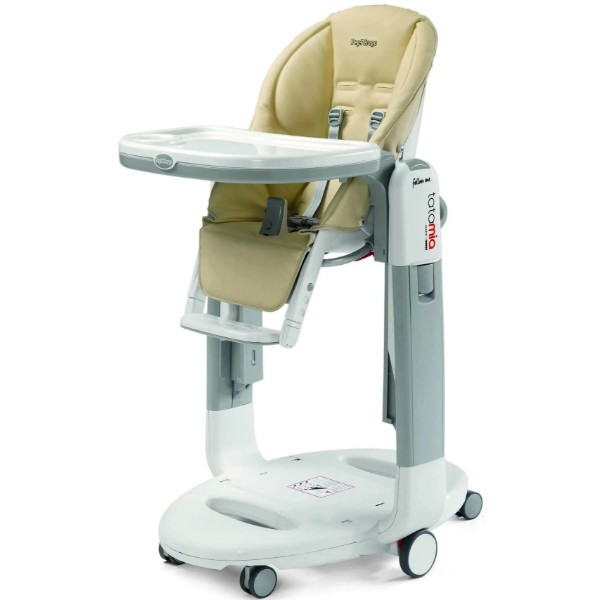 Фото - Стульчик-качалка для кормления Peg-Perego Tatamia Follow Me Paloma (бежевый)