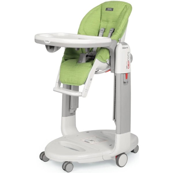 Фото - Стульчик-качалка для кормления Peg-Perego Tatamia Follow Me Wonder Green (IH02000001WD24)