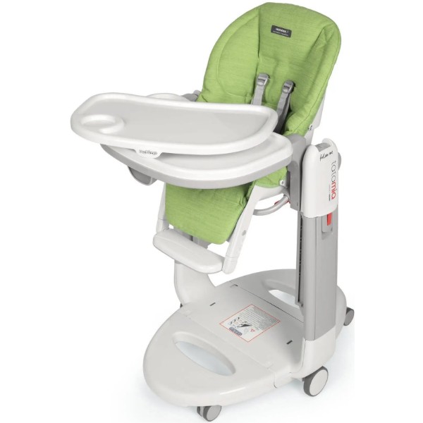 Фото - Стульчик-качалка для кормления Peg-Perego Tatamia Follow Me Wonder Green (IH02000001WD24)